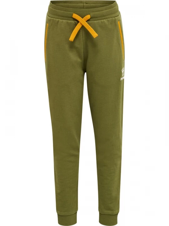 Foto van product Hummel Sportbroek geel / olijfgroen / wit
