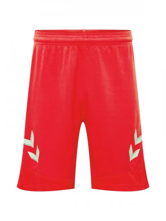 Foto van product Hummel Sportbroek 'Lead' lichtgrijs / rood / zwart