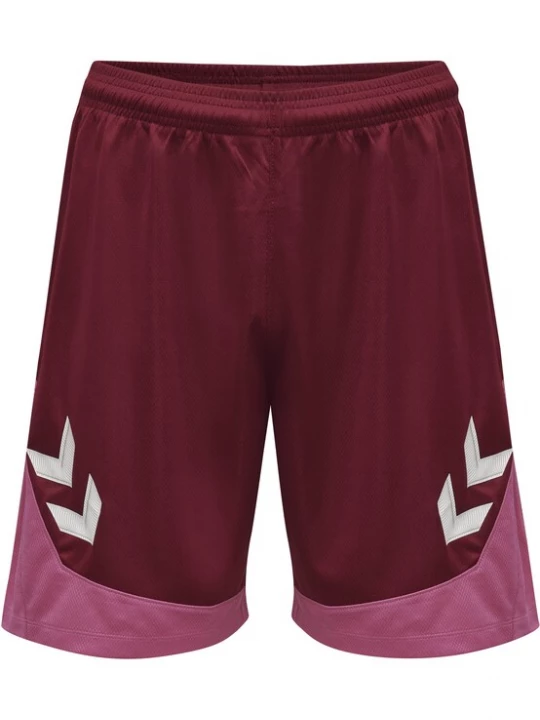 Foto van product Hummel Sportbroek 'Lead Poly' pink / wijnrood / wit