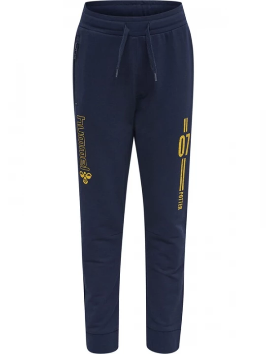 Foto van product Hummel Sportbroek nachtblauw / goudgeel