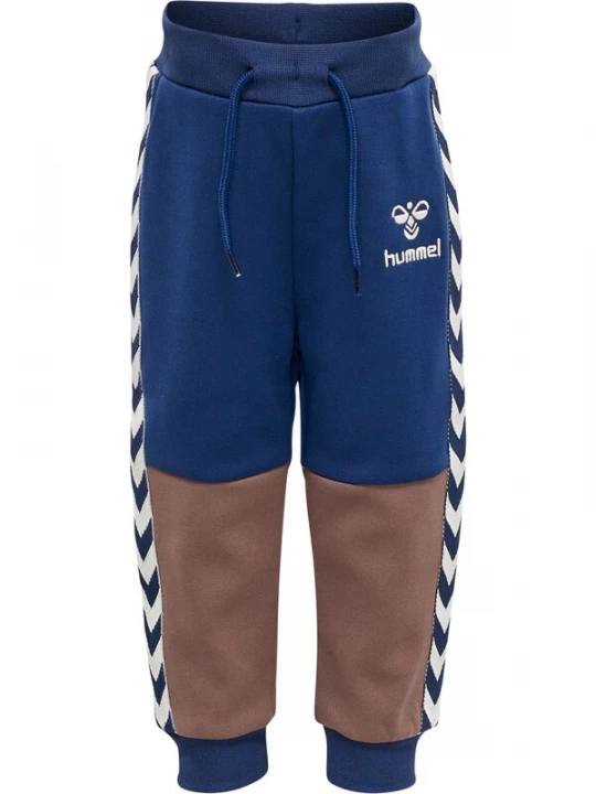 Foto van product Hummel Sportbroek 'Olek' navy / lichtbruin / wit