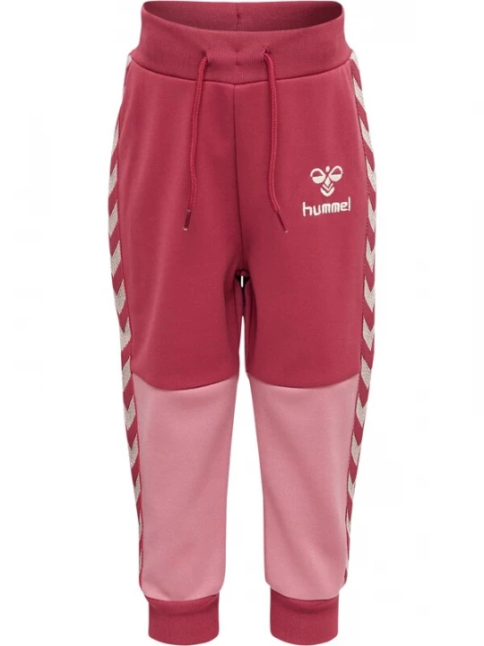 Foto van product Hummel Sportbroek 'Olek' oudroze / rood / wit