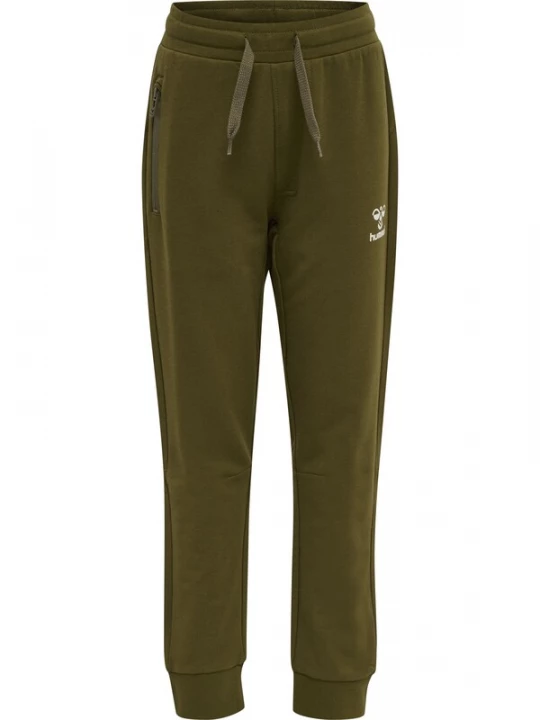 Foto van product Hummel Sportbroek olijfgroen / wit