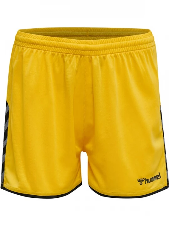 Foto van product Hummel Sportbroek 'Poly' geel / grijs / zwart