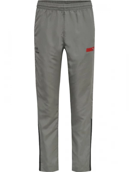 Foto van product Hummel Sportbroek 'Pro Grid' antraciet / rookgrijs / rood
