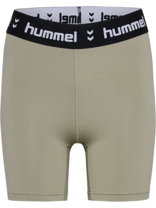 Foto van product Hummel Sportbroek 'PULSE' olijfgroen / zwart / wit