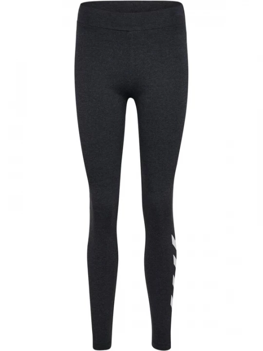 Foto van product Hummel Sportbroek 'Pulse' zwart gemêleerd / wit
