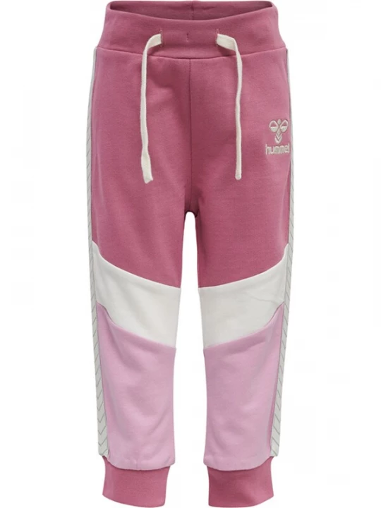 Foto van product Hummel Sportbroek 'SAKINA' lichtgrijs / rosa / oudroze / wit
