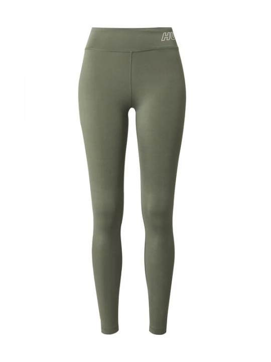 Foto van product Hummel Sportbroek 'TE FUNDAMENTAL' olijfgroen / wit