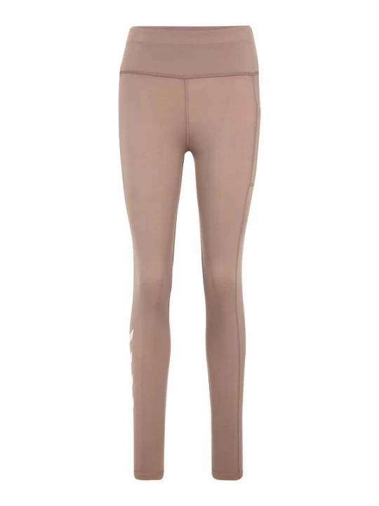 Foto van product Hummel Sportbroek 'Tola' lichtbruin / wit