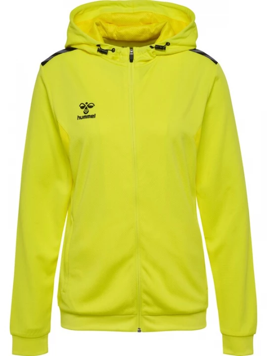 Foto van product Hummel Sportief sweatvest 'AUTHENTIC PL' geel / zwart