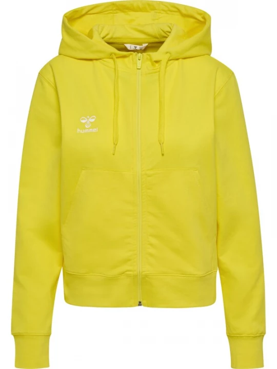 Foto van product Hummel Sportief sweatvest 'GO 2.0' geel / wit
