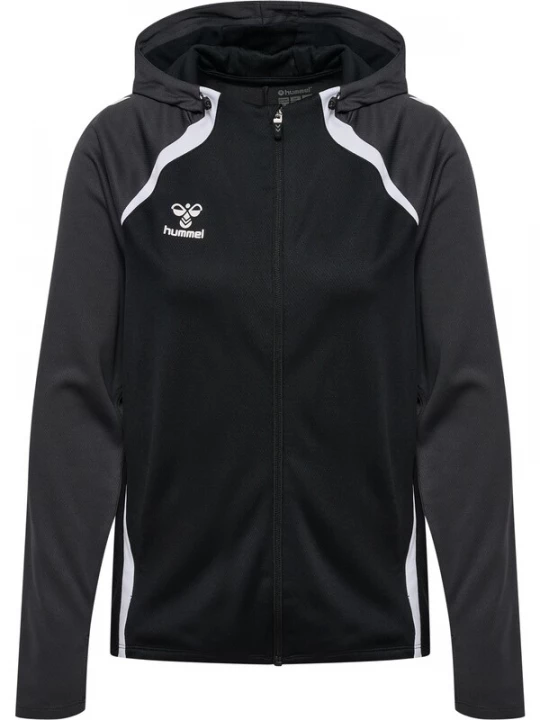 Foto van product Hummel Sportief sweatvest 'Lead 2.0' antraciet / zwart / wit