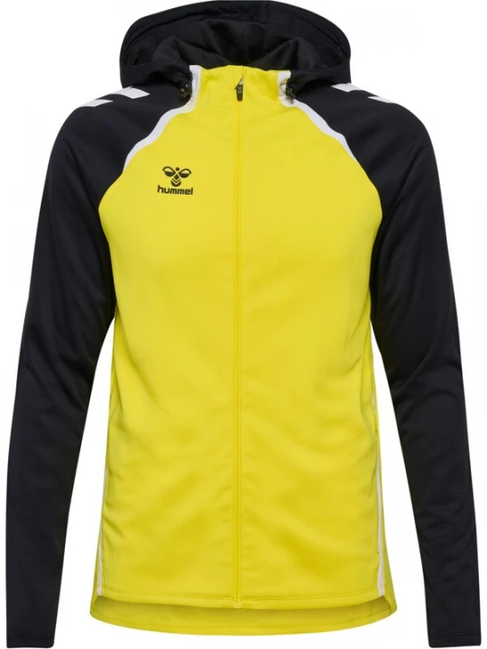 Foto van product Hummel Sportief sweatvest 'Lead 2.0' geel / zwart / wit