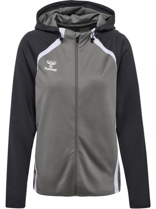 Foto van product Hummel Sportief sweatvest 'LEAD 2.0' grijs / zwart / wit