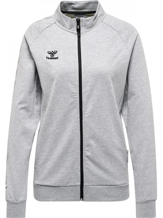 Foto van product Hummel Sportief sweatvest 'Move Grid' lichtgrijs / zwart