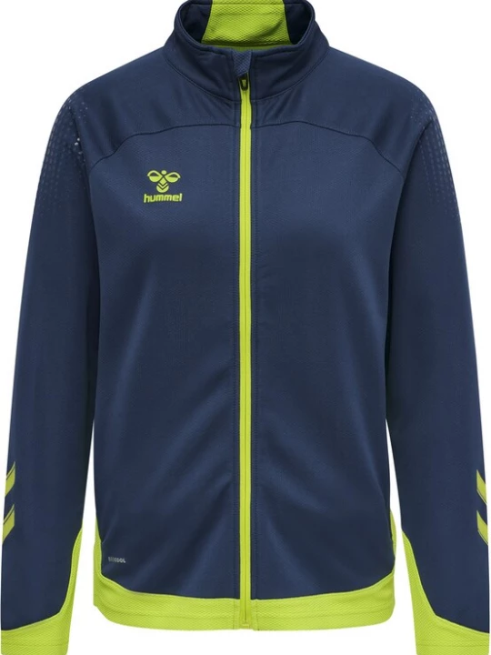 Foto van product Hummel Sportief sweatvest petrol / neongroen