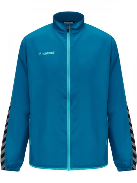 Foto van product Hummel Sportjas 'Authentic' turquoise / petrol / zwart / wit