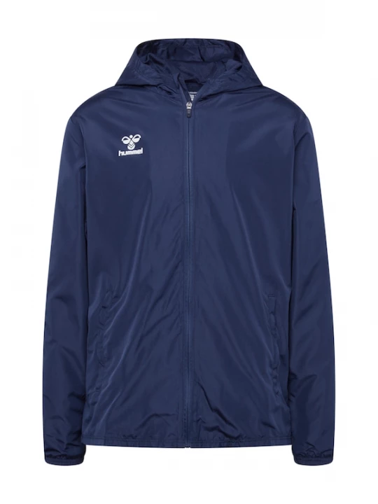 Foto van product Hummel Sportjas 'ESSENTIAL' navy / wit