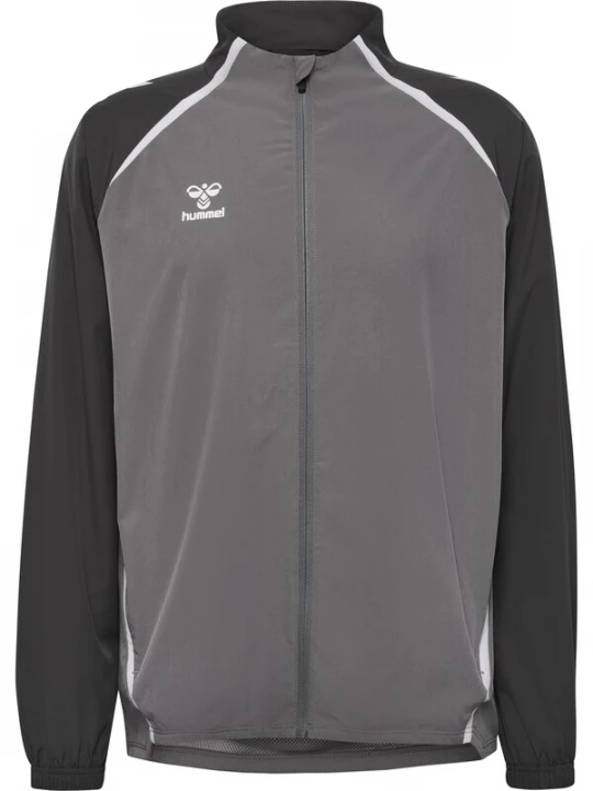 Foto van product Hummel Sportjas 'Lead 2.0' grijs / zwart / wit
