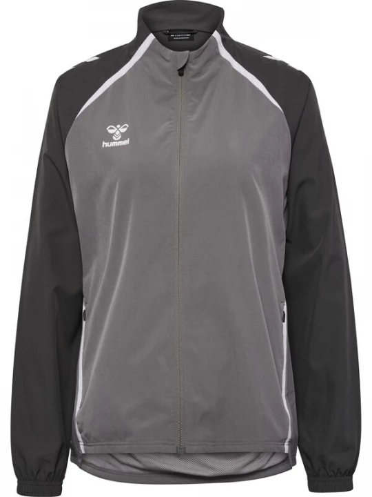 Foto van product Hummel Sportjas 'Lead 2.0' grijs / zwart / wit