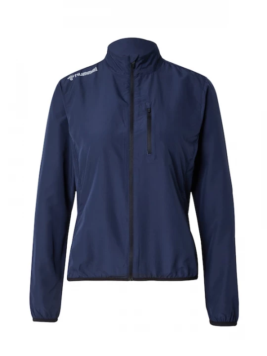 Foto van product Hummel Sportjas 'RUN' marine / zilver / wit