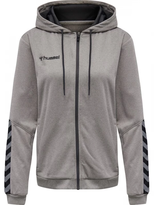 Foto van product Hummel Sportsweatvest 'Authentic' grijs gemêleerd / zwart