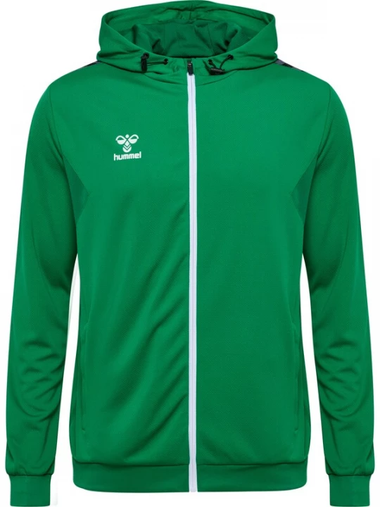 Foto van product Hummel Sportsweatvest 'Authentic' groen / zwart / wit