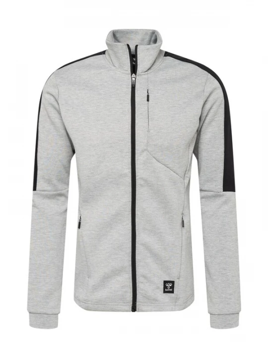 Foto van product Hummel Sportsweatvest grijs gemêleerd / zwart