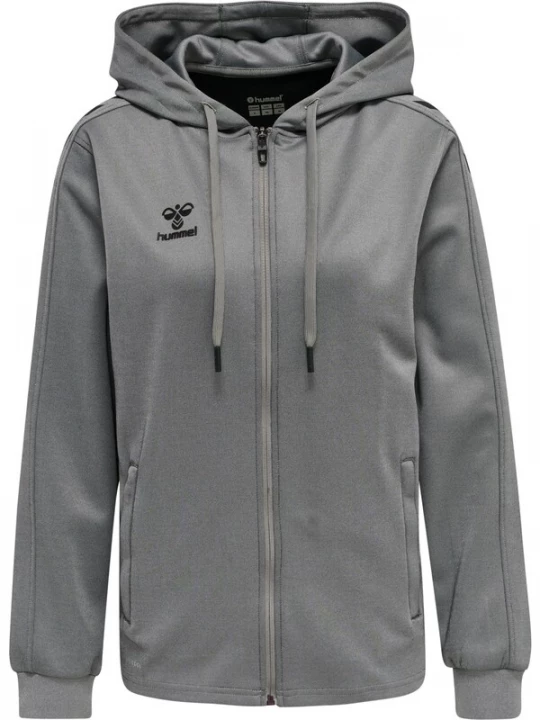 Foto van product Hummel Sportsweatvest grijs gemêleerd / zwart