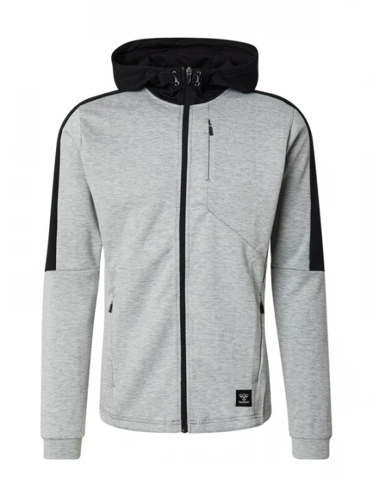 Foto van product Hummel Sportsweatvest 'Tropper' lichtgrijs / zwart