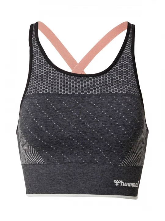 Foto van product Hummel Sporttop antraciet / perzik / wit