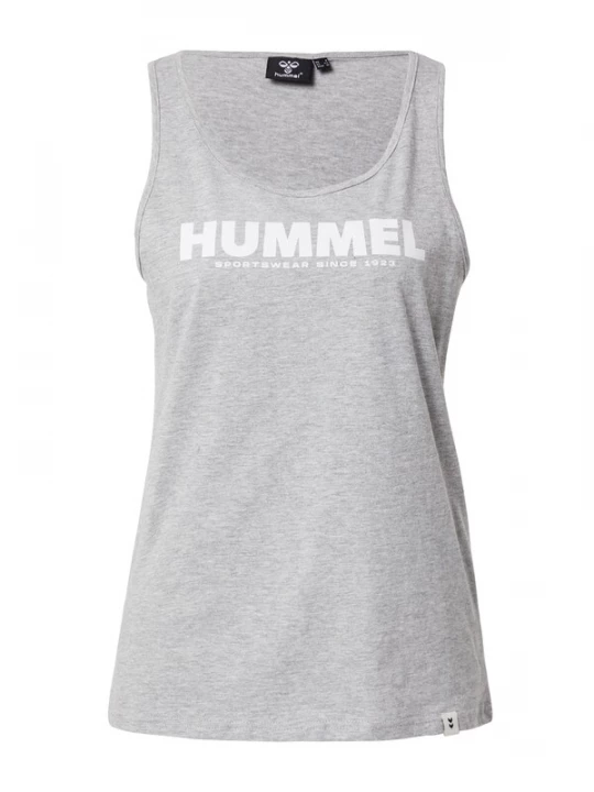 Foto van product Hummel Sporttop 'Legacy' grijs gemêleerd / wit