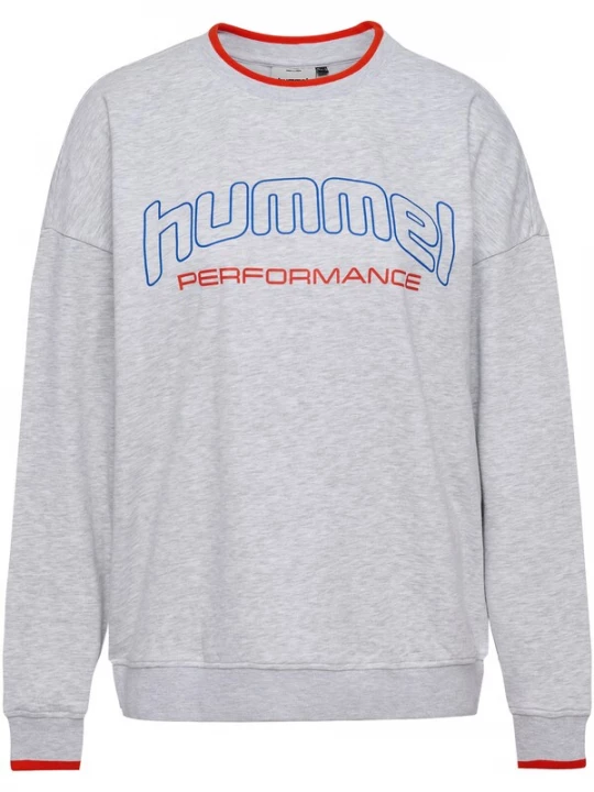 Foto van product Hummel Sweatshirt 'Fast' blauw / grijs / bloedrood