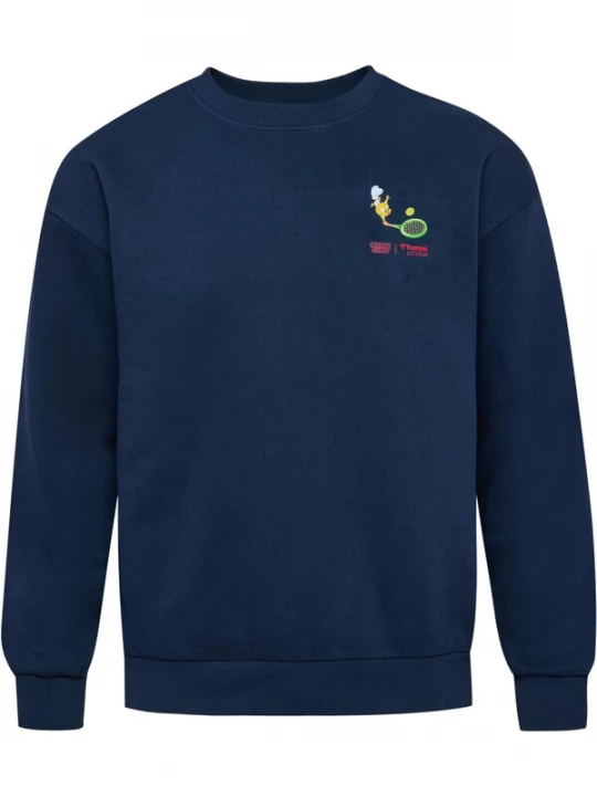 Foto van product Hummel Sweatshirt navy / lichtgeel / lichtgroen / bloedrood