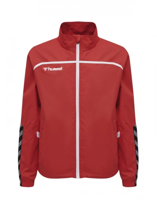 Foto van product Hummel Trainingsjack 'Authentic' grijs / rood / zwart / wit