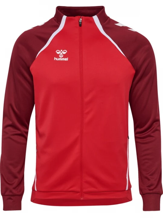 Foto van product Hummel Trainingsjack 'Lead 2.0' rood / donkerrood / wit