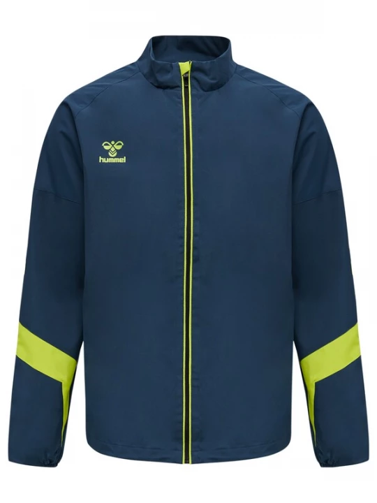 Foto van product Hummel Trainingsjack 'Lead' marine / limoen