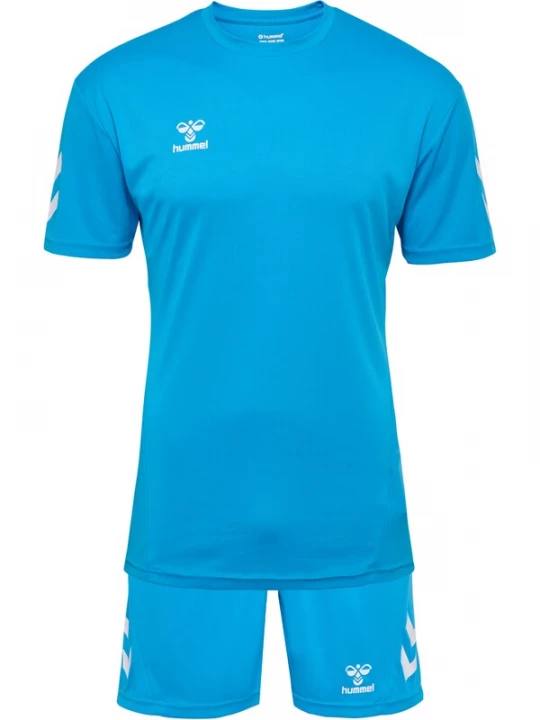 Foto van product Hummel Trainingspak azuur / wit
