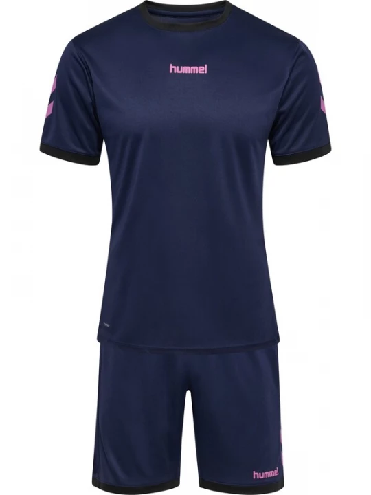 Foto van product Hummel Trainingspak donkerblauw / pink