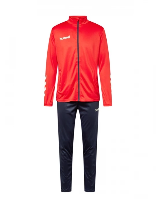 Foto van product Hummel Trainingspak donkerblauw / vuurrood / wit