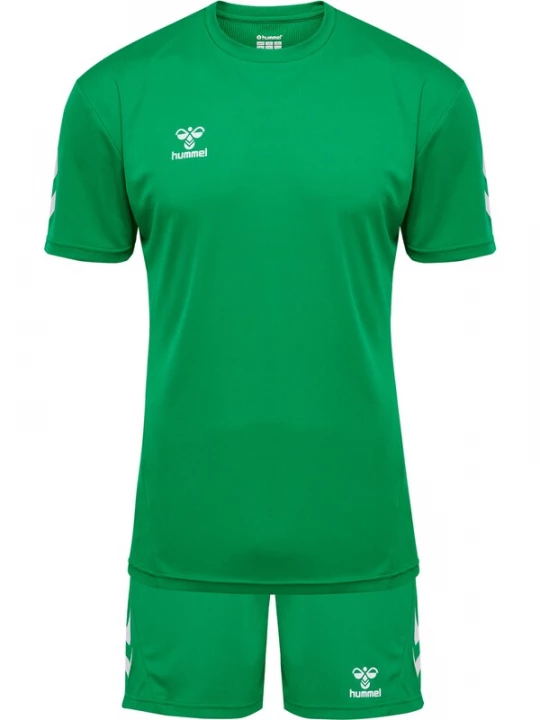 Foto van product Hummel Trainingspak limoen / wit