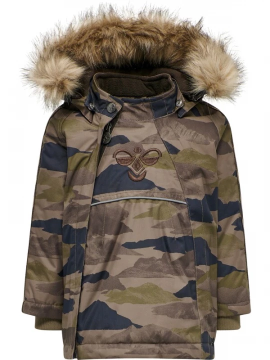 Foto van product Hummel Tussenjas bruin / groen / zwart