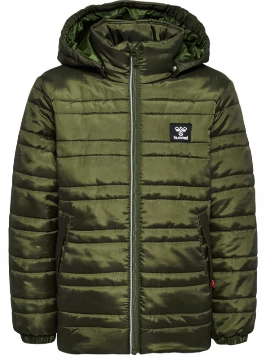 Foto van product Hummel Tussenjas ombergrijs / zwart