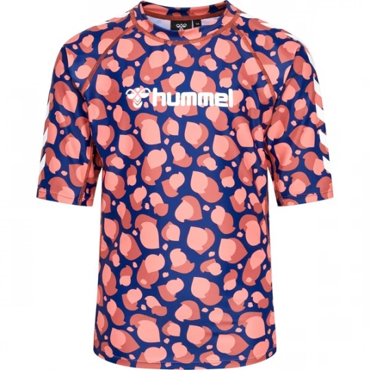 Foto van product Hummel UV-bescherming 'Lucia' ultramarine blauw / zalm roze / oudroze / wit