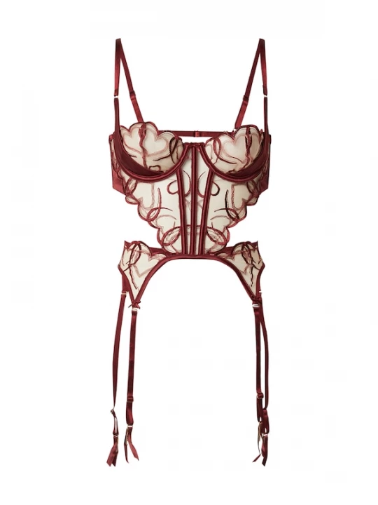 Foto van product Hunkemöller Korset 'Olivia' bourgogne