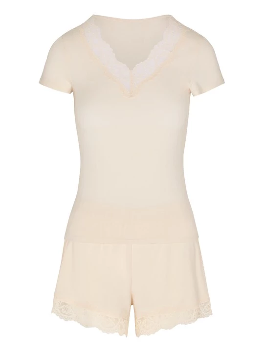 Foto van product Hunkemöller Korte pyjama 'Nana' crème