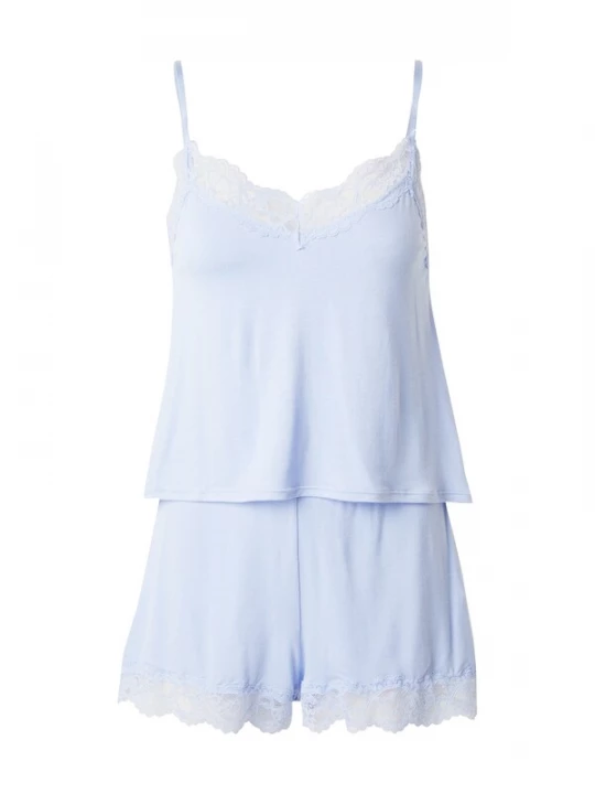 Foto van product Hunkemöller Korte pyjama 'Nana' hemelsblauw