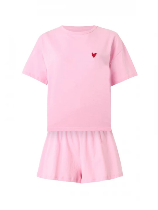 Foto van product Hunkemöller Korte pyjama rosa