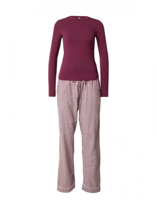 Foto van product Hunkemöller Pyjama cyclaam / wit